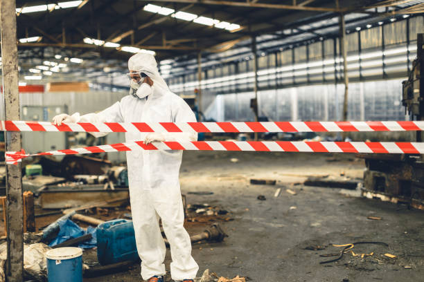 Professional Biohazard technician working in Gloucester City, NJ